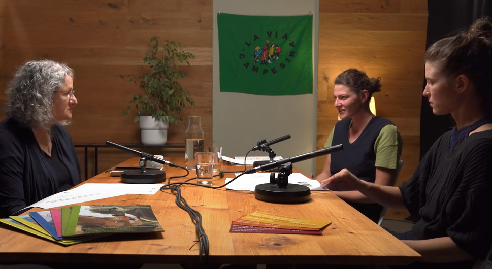 Ausschnitt aus dem Podcast mit den 3 Gesprächspartnerinnen